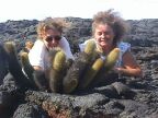 288 Dorothy & Nina By Cacti In Lava.JPG (63 KB)